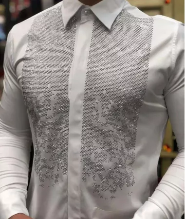 Camasa barbati slim fit pentru evenimente B7715 25-4.3